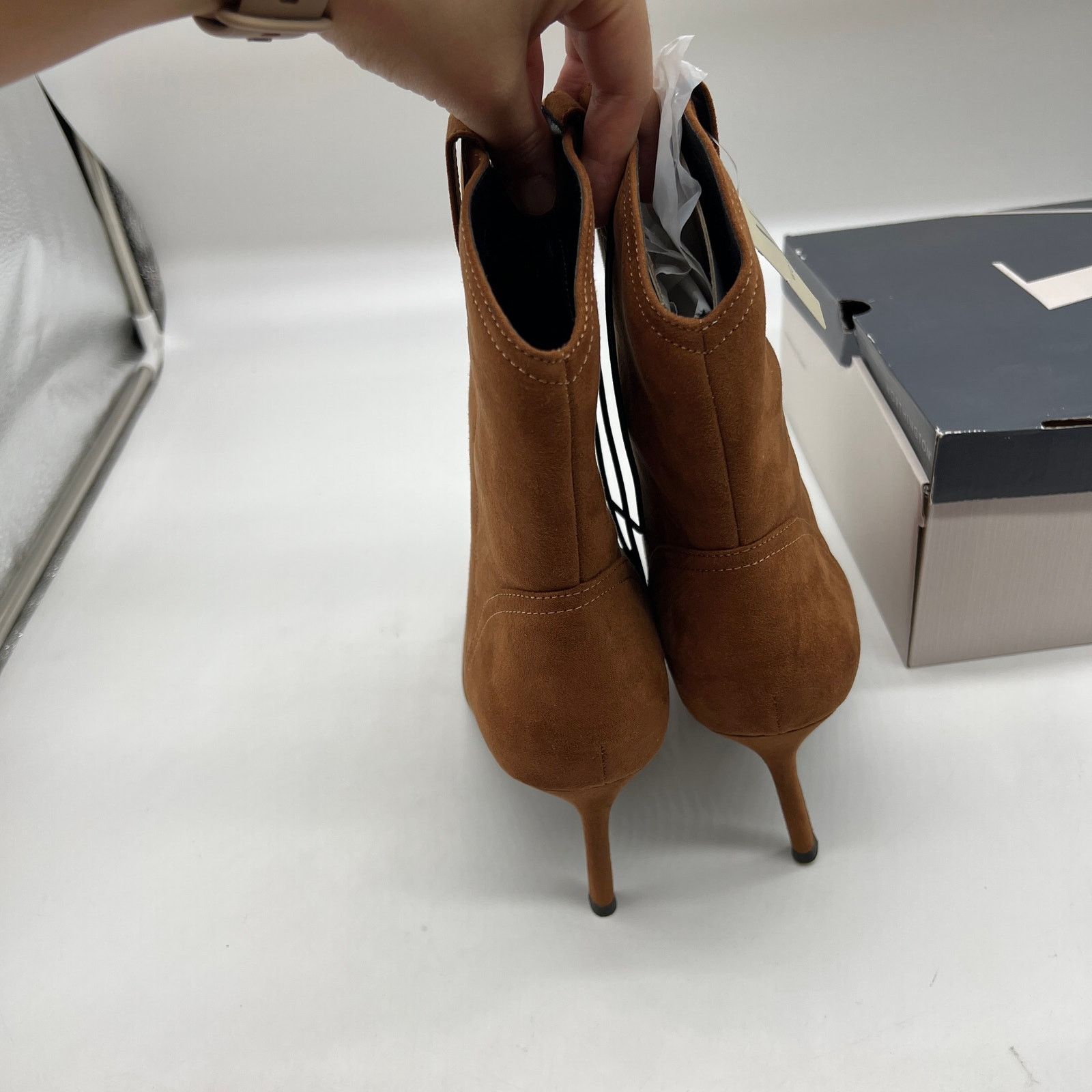 Other Worthington Women's Styler Brown Tan Heel Boot Size 10M Size US 10 / IT 40 - 8 Thumbnail