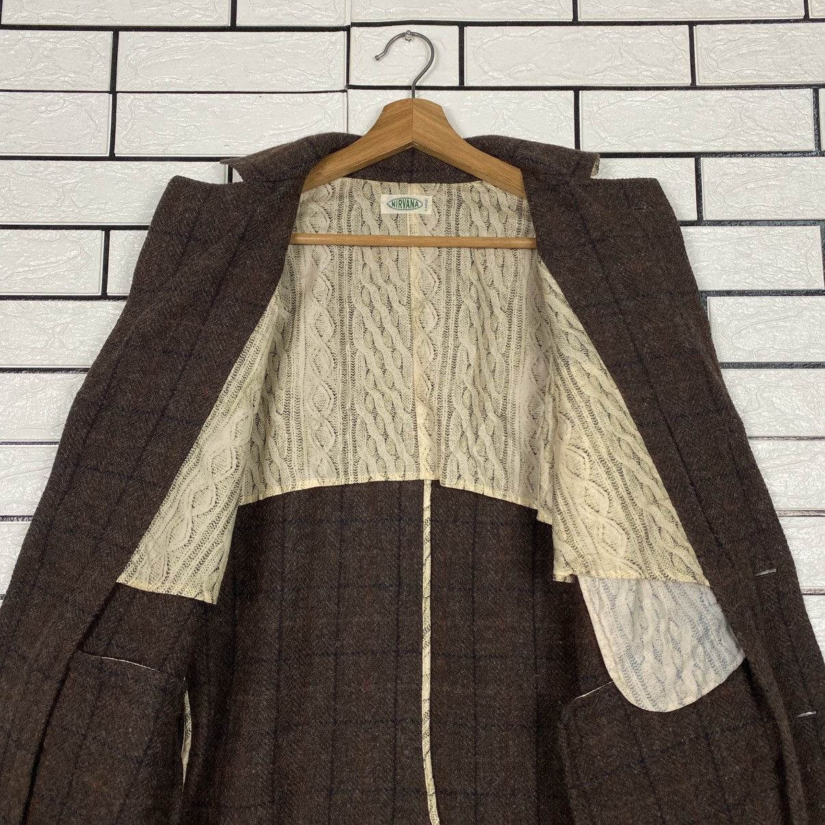 Japanese Brand Vintage Wool Jacket Tartan Blaket Nirvana Issey Miyake Size US L / EU 52-54 / 3 - 15 Thumbnail