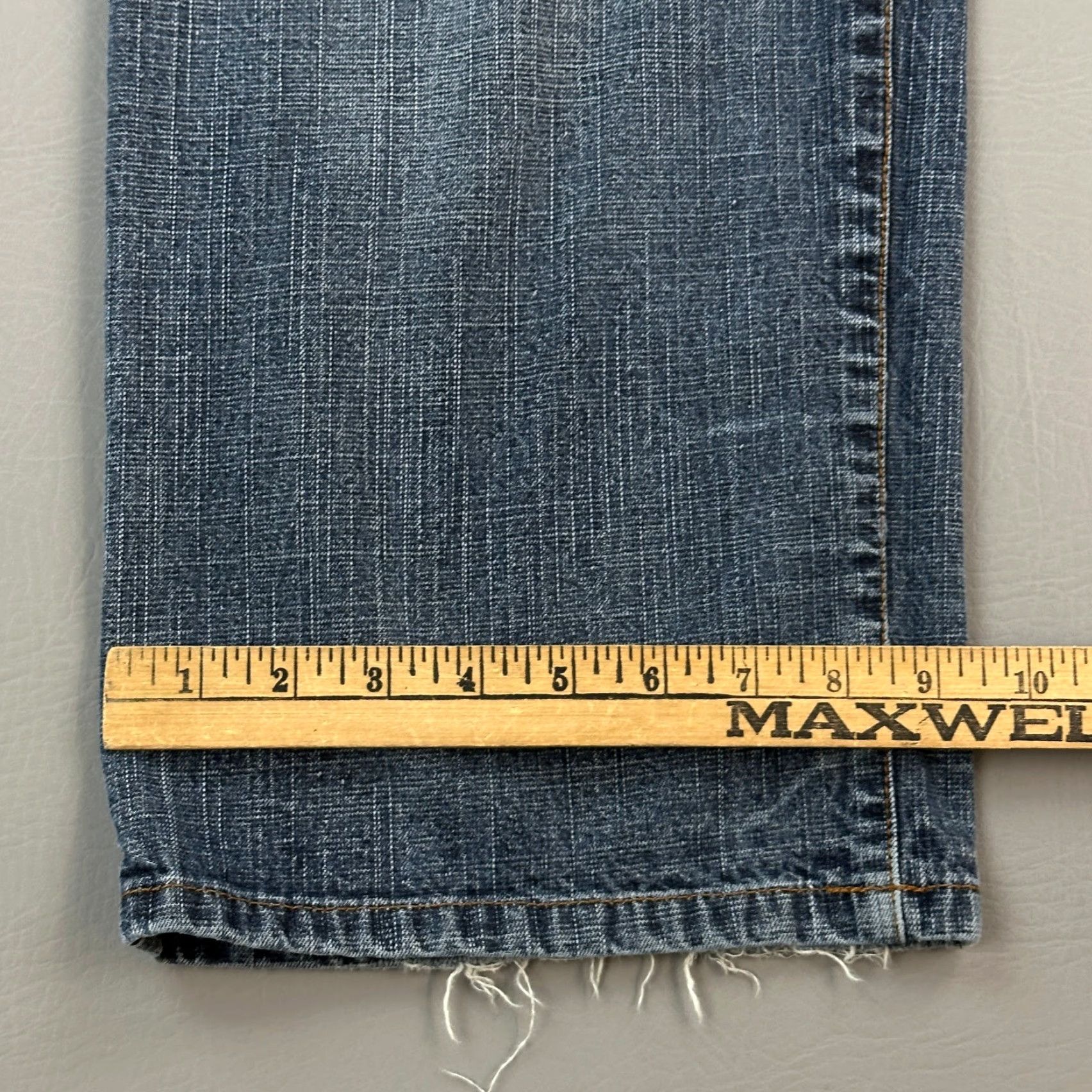 Denime Vintage Eddie Domani Jeans Women's 32x30 Blue Denim Baggy Relaxed Hip Hop Y2K Jeans Mens? Size 24" / US 00 / IT 34 - 4 Thumbnail