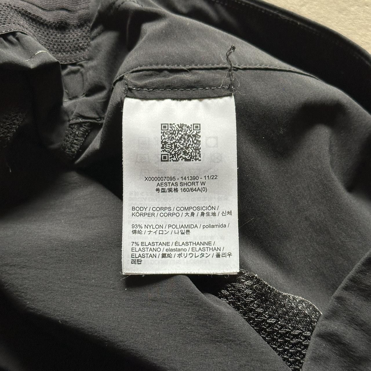 Arc'teryx arcteryx women's black aestas shorts Size 25" / US 0 / IT 36 - 5 Thumbnail