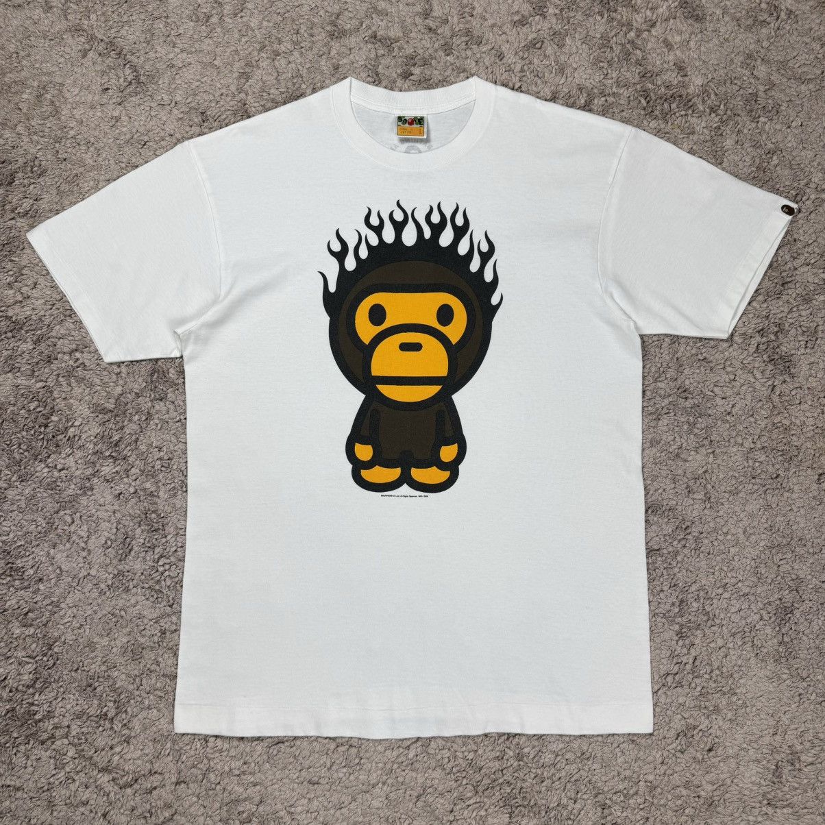 Bape 2006 Baby Milo Bape Swarovski rhinestone Tee Rare T-Shirt