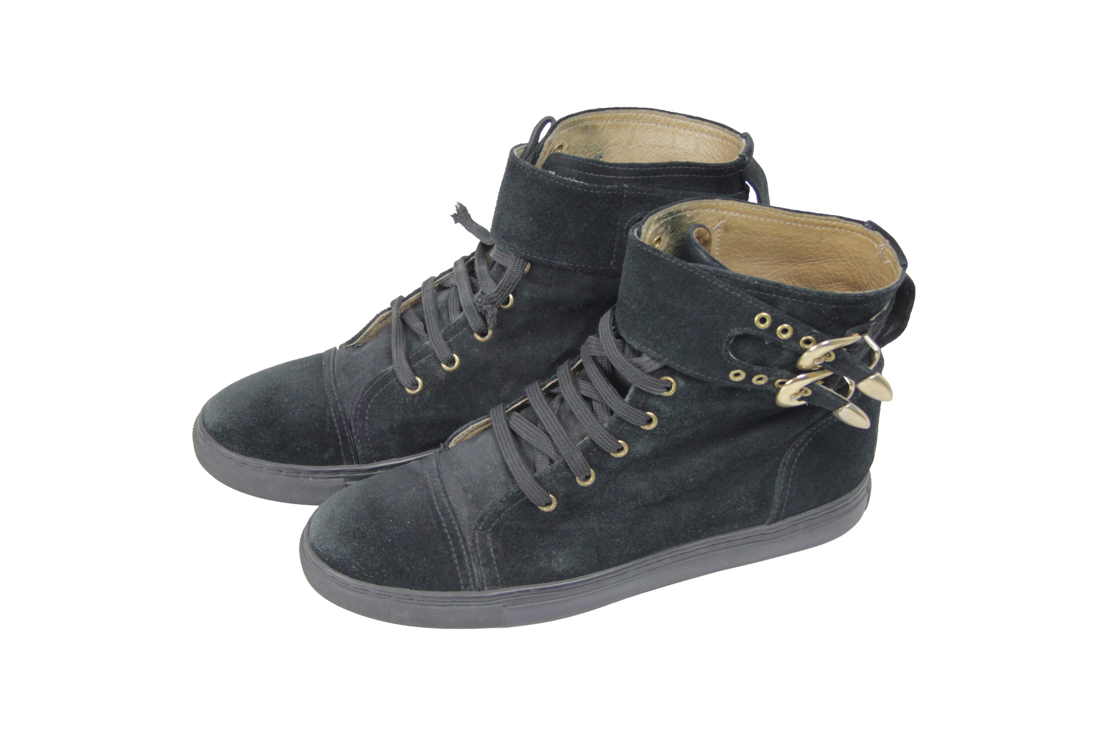 Stine Goya Belted Y2K Suede Hi-Top Size US 9 / IT 39 - 3 Thumbnail