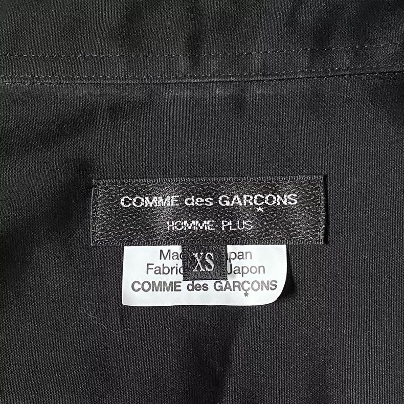Comme des Garcons Comme Des Garcons Black metal button construction shirt Size US XS / EU 42 / 0 - 5 Thumbnail
