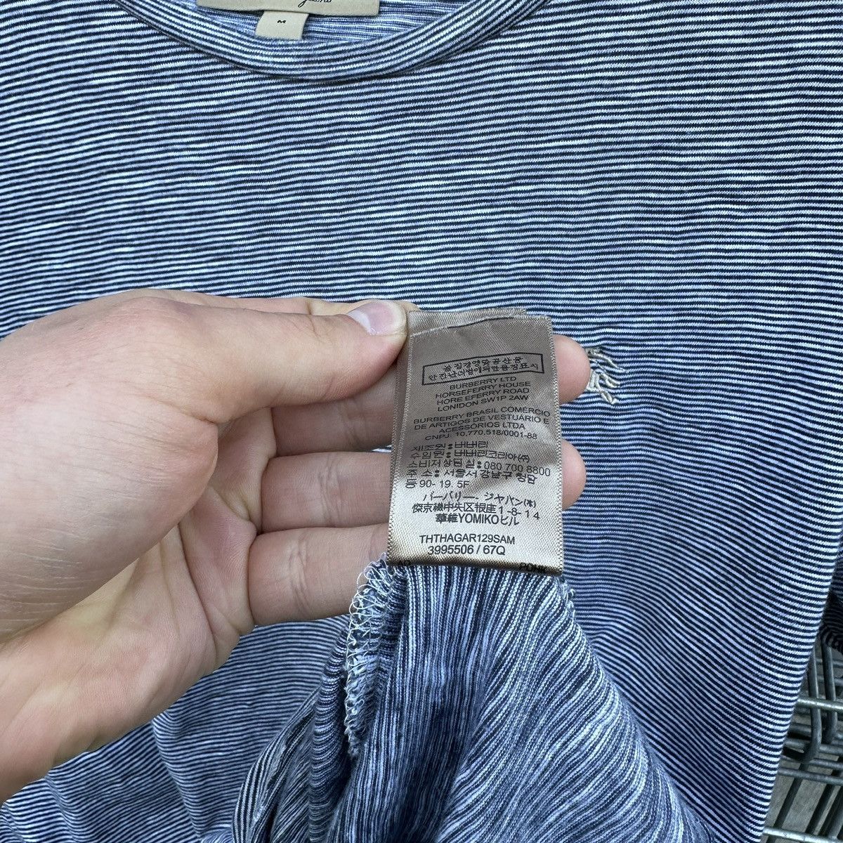 Burberry Burberry T-shirt Men Cotton M Brit Old Money Luxury Designer Size US M / EU 48-50 / 2 - 7 Thumbnail