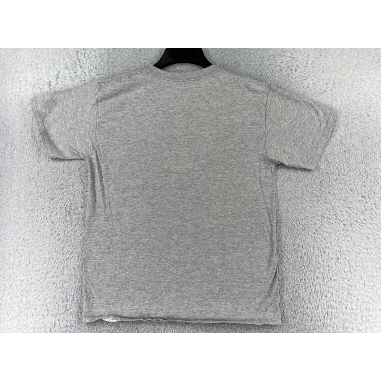 Champion Champion Shirt Men Medium Gray Short Sleeve Crew Neck Cotton Blend Logo Sports Mens Size US M / EU 48-50 / 2 - 2 Thumbnail