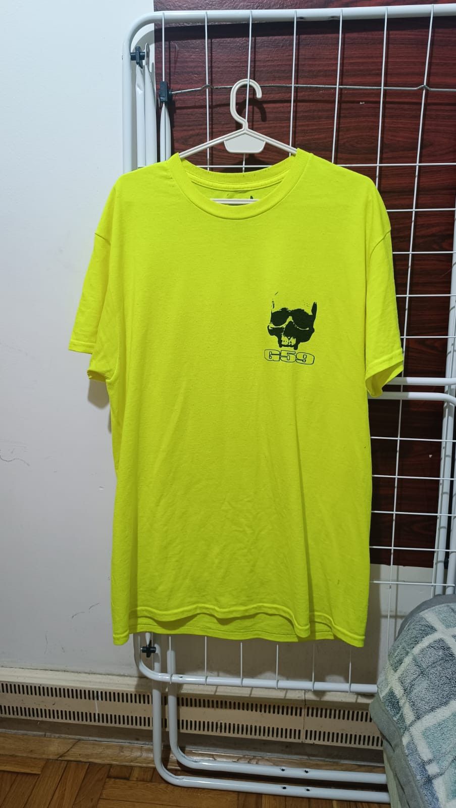 G59 Records Original G59 Grey Day 2023 Europe Neon green t-shirt Size US M / EU 48-50 / 2 - 2 Thumbnail