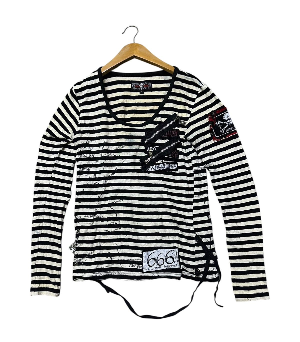Seditionaries Mad punk long sleeve tee Size L / US 10 / IT 46 - 1 Thumbnail