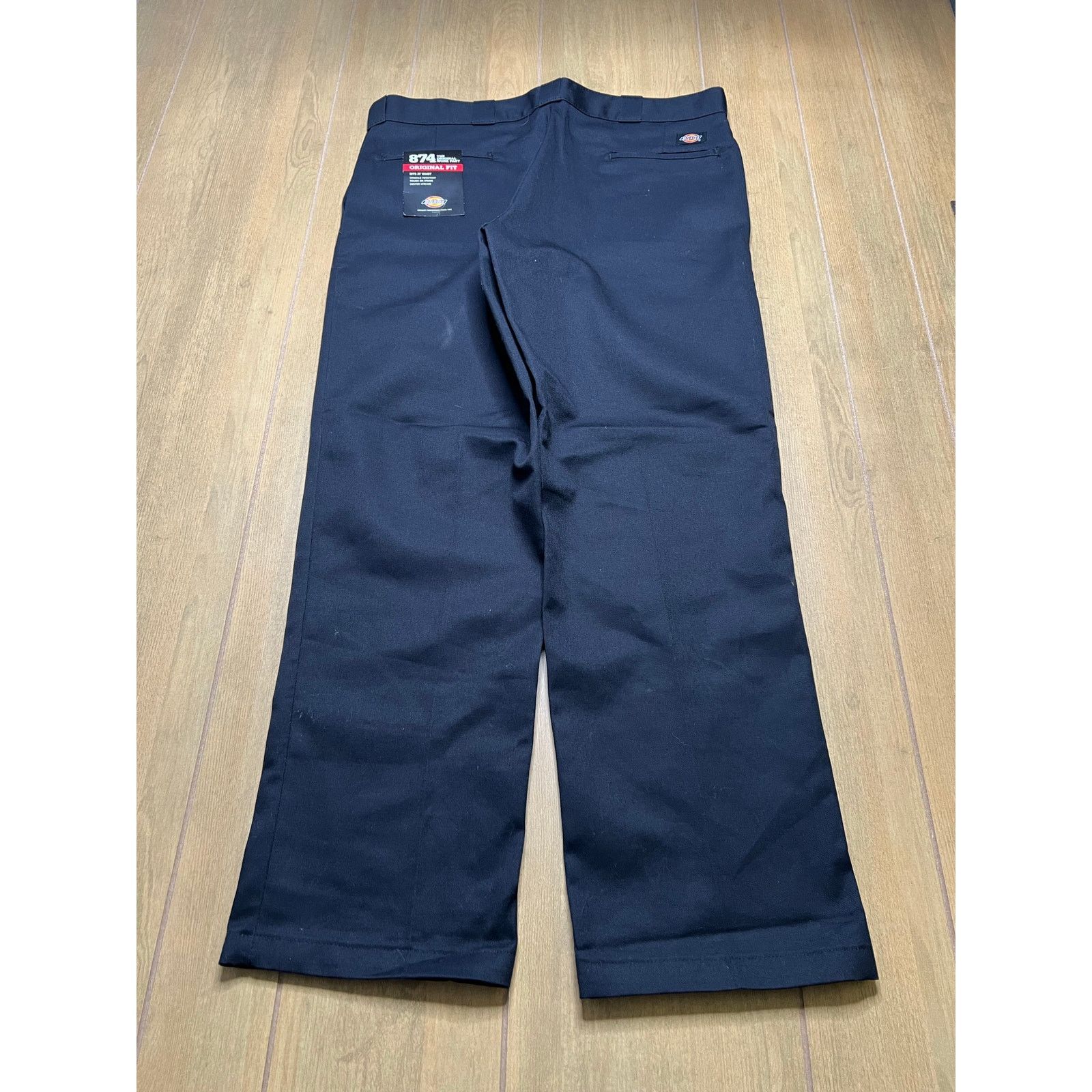 Dickies Dickies 874 Work Pants Mens 38x30 Black Original Fit Y2K Size US 38 / EU 54 - 2 Thumbnail