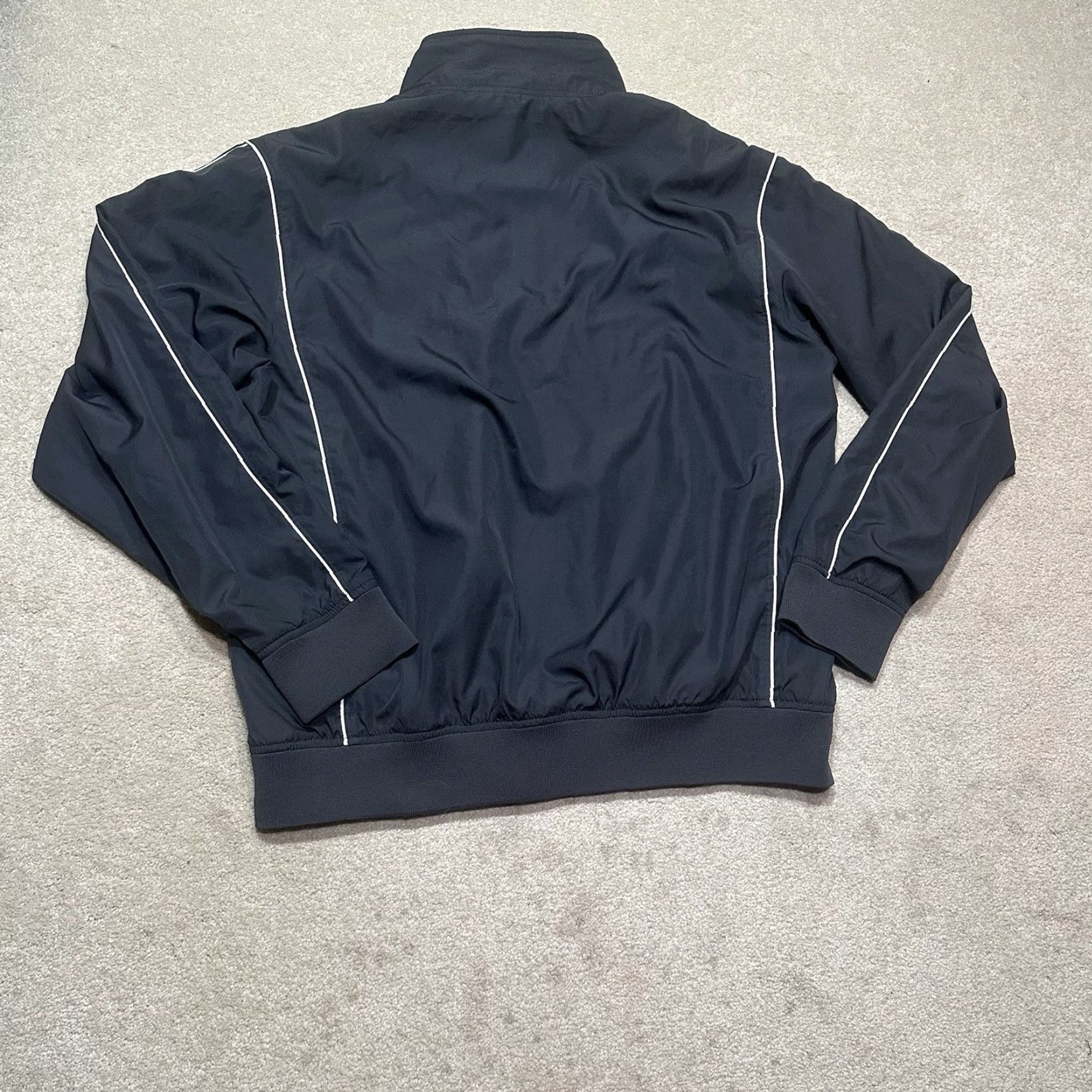 Nike Nike Windbreaker Track Jacket Mens Large Black Nike Air Track Jacket Mens Large Black Size US L / EU 52-54 / 3 - 2 Thumbnail