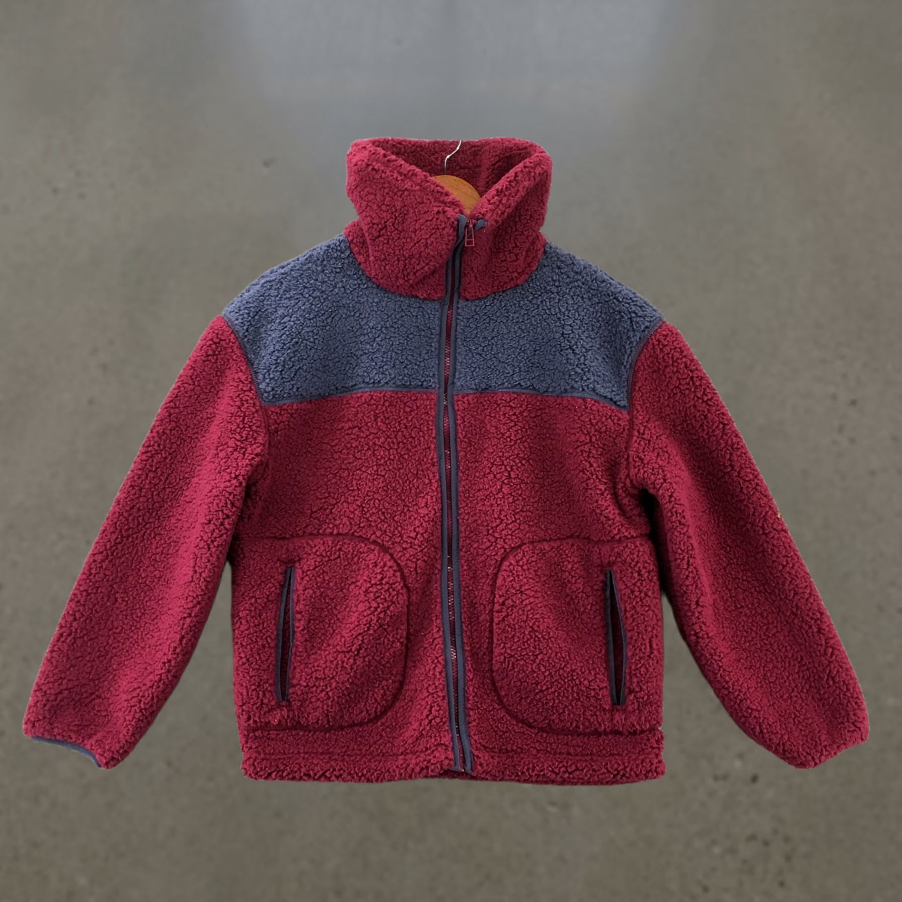Vintage Universal Thread Sherpa Anorak Teddy Jacket Women XS Purple Full Zip Long Sleeve Size XS / US 0-2 / IT 36-38 - 1 Thumbnail