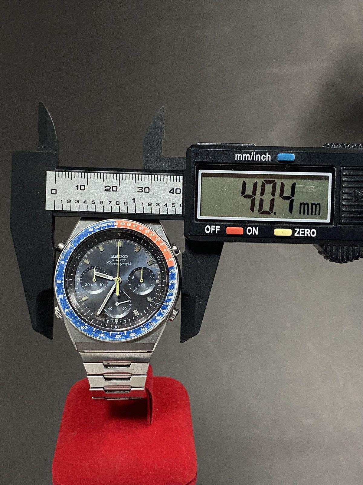Seiko × Vintage Vintage SEIKO Pepsi 7A28-703A Chronograph Quartz Men’s Watch Size ONE SIZE - 12 Thumbnail