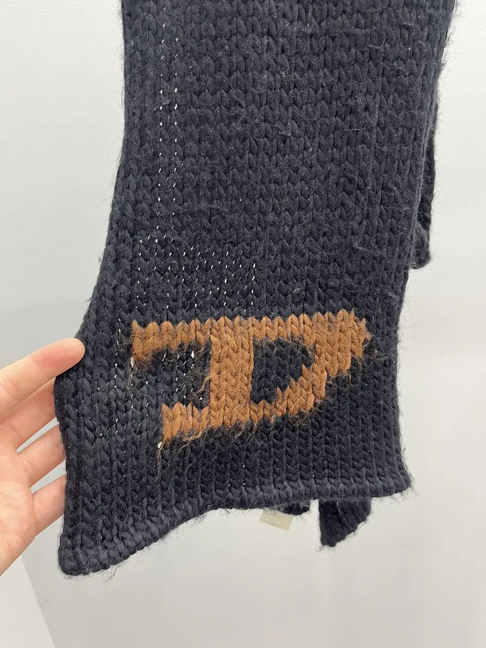 Diesel Vintage Diesel Big Logo Knit Beany Sacrf Size ONE SIZE - 2 Thumbnail