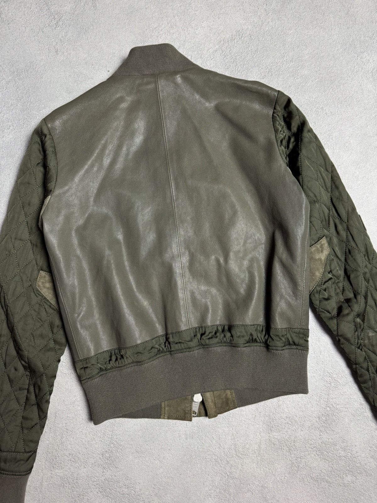 Allsaints Allsaints Lamb Leather Bomber Jacket Size XS / US 0-2 / IT 36-38 - 7 Thumbnail