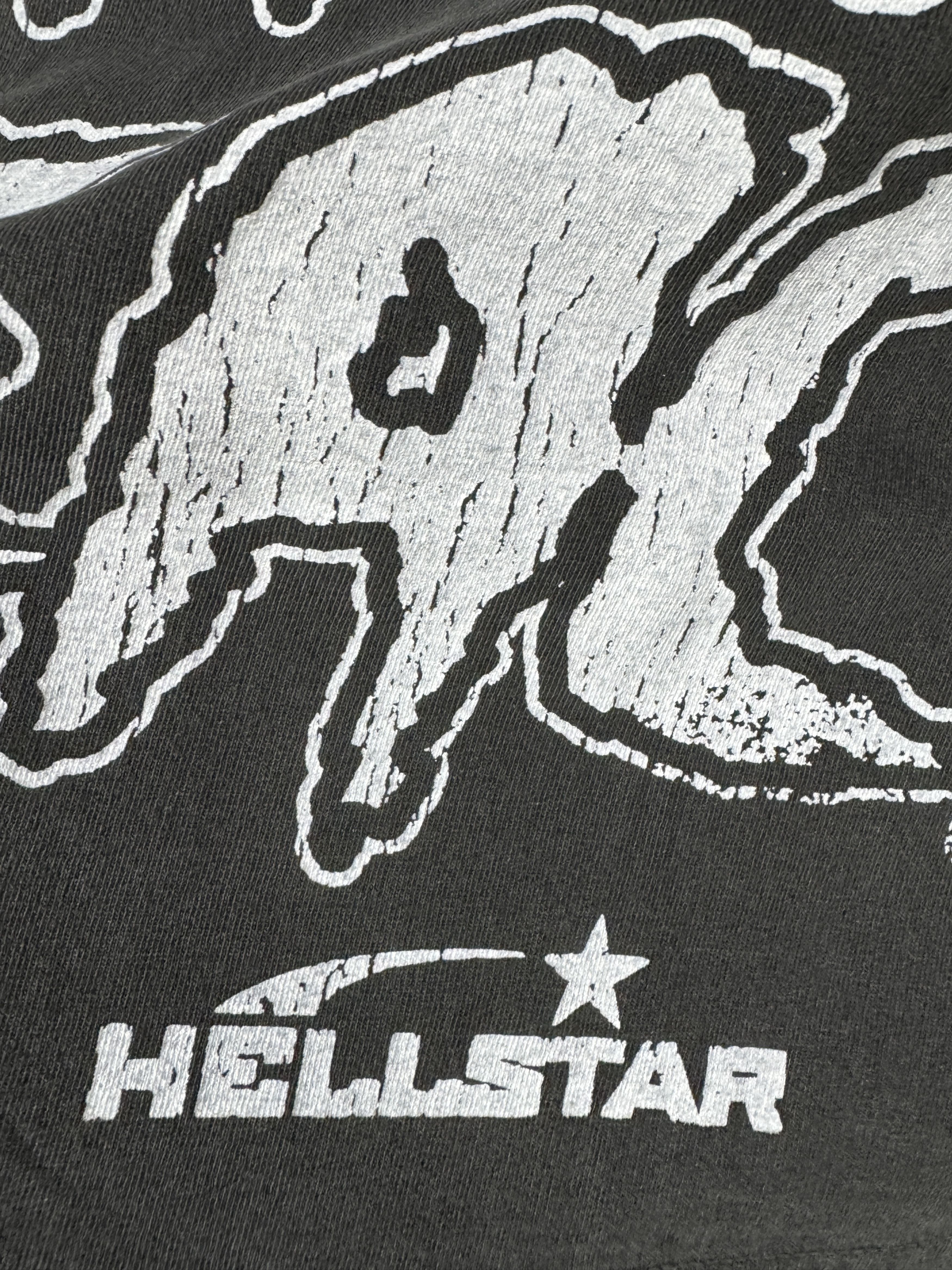 HELLSTAR Hellstar Inner Peace Vintage Black Tee Size US M / EU 48-50 / 2 - 8 Thumbnail