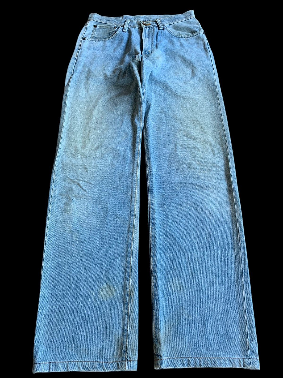 Edwin × If Six Was Nine × Jean VINTAGE EDWIN 505X SELVEDGE FADED DISTRESSED DENIM Size US 30 / EU 46 - 1 Thumbnail