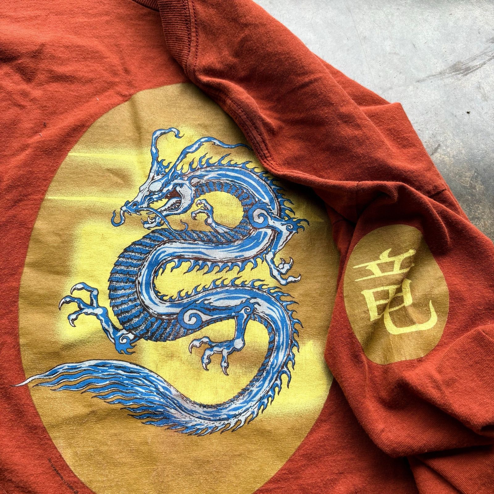 Vintage Vintage Y2K Jnco Style Tribal Dragon Long Sleeve T-Shirt Size US L / EU 52-54 / 3 - 3 Thumbnail