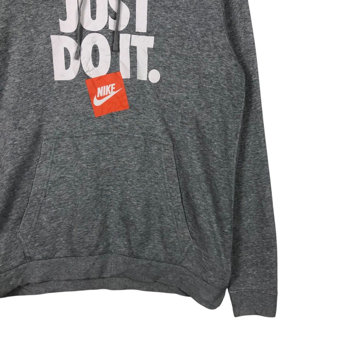 Nike 📌Nike Just Do It Big Swoosh Hoodie Pull Over Size US L / EU 52-54 / 3 - 6 Thumbnail