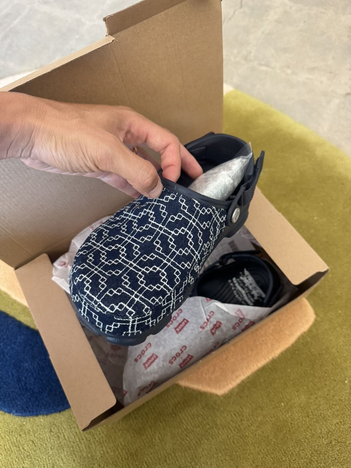 Crocs Crocs X Levis collab (unisex) Size US 6 / IT 36 - 1 Thumbnail