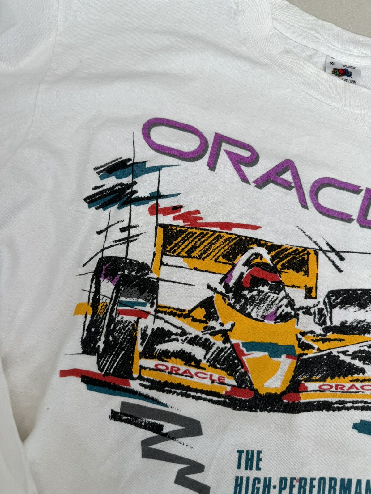 Vintage Vintage ‘95 Oracle Team Unix F1 Racing Longsleeve Tee Size US XL / EU 56 / 4 - 5 Thumbnail