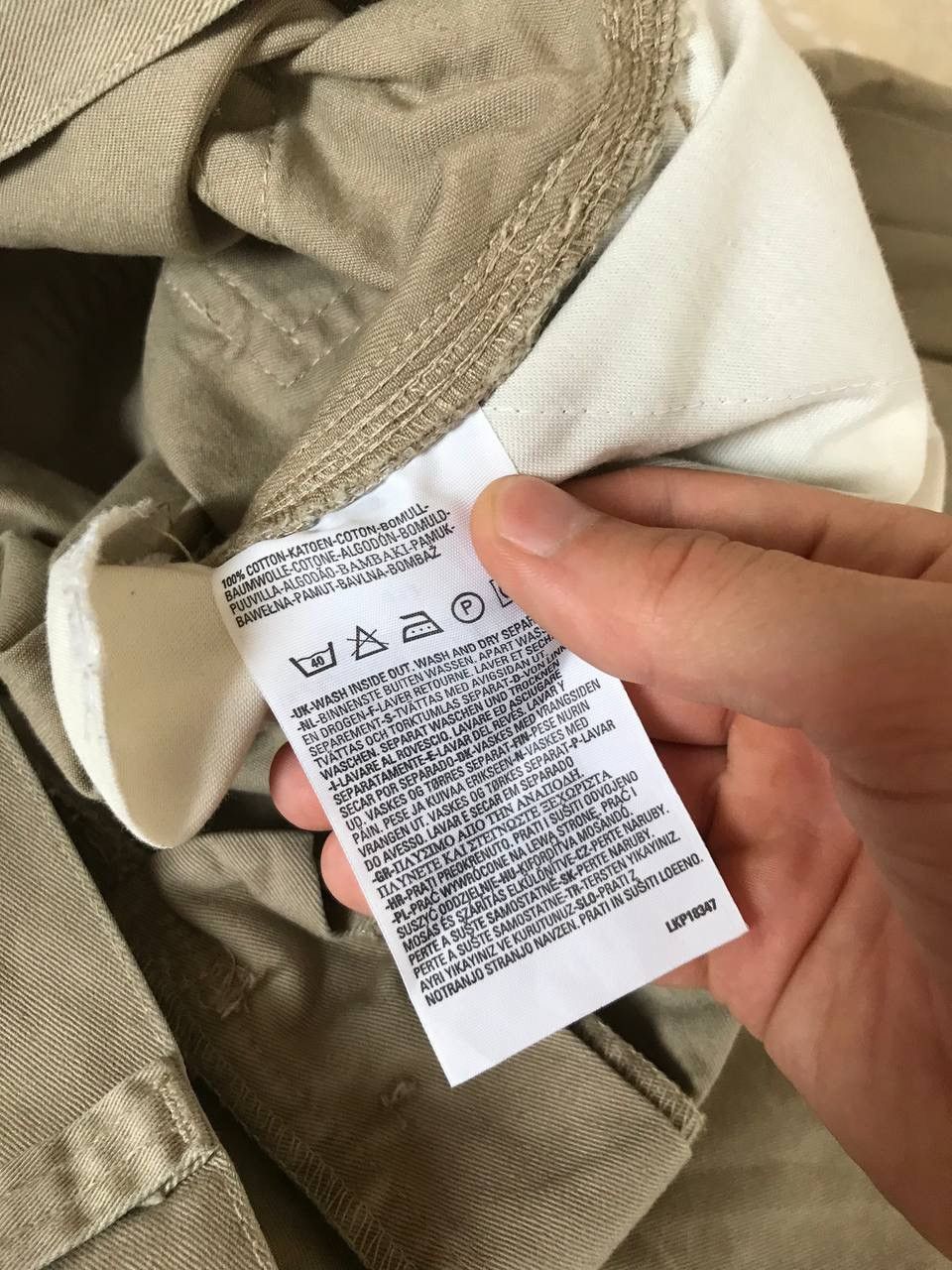 Levi's 🔥 Crazy Vintage Baggy Y2K Levis Cargo Pants Trousers Denim Size US 34 / EU 50 - 8 Thumbnail