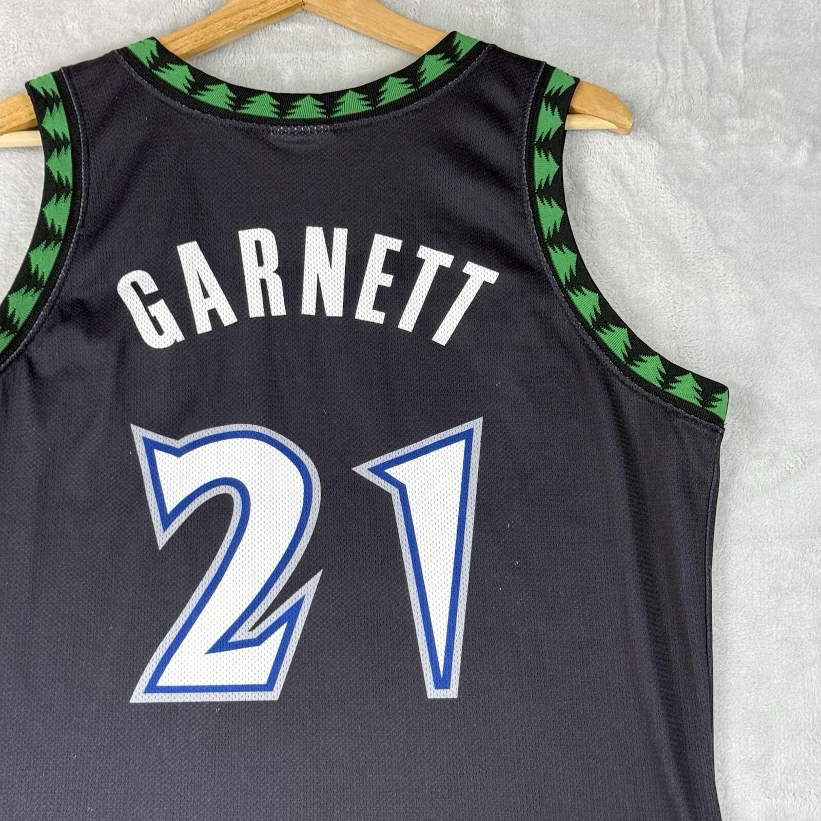 Champion MINNESOTA TIMBERWOLVES Jersey CHAMPION Kevin Garnett M Italy Size US M / EU 48-50 / 2 - 7 Thumbnail