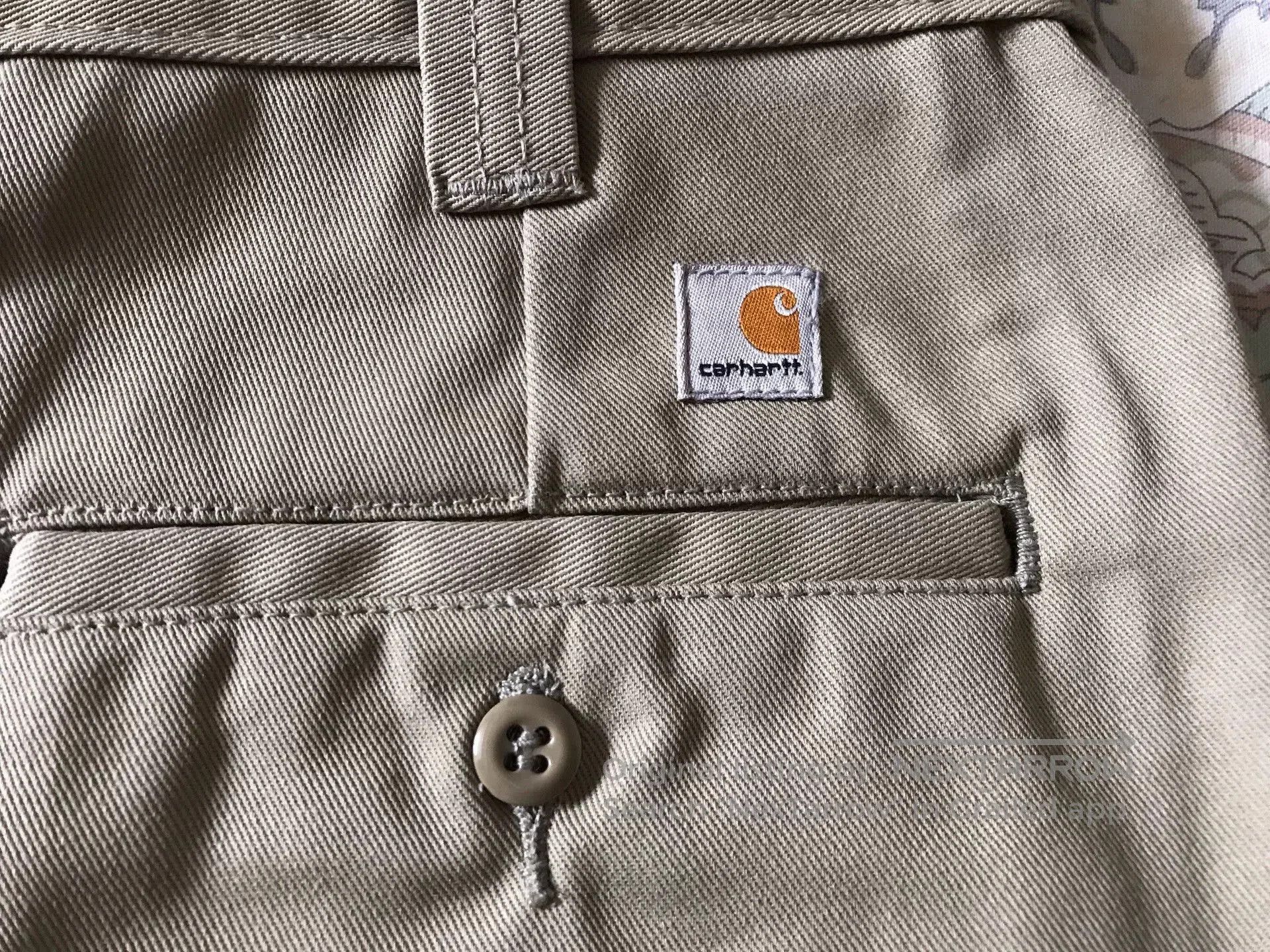 Carhartt Carhartt B290 Khaki W36L32 Work Pants. Size US 36 / EU 52 - 6 Thumbnail