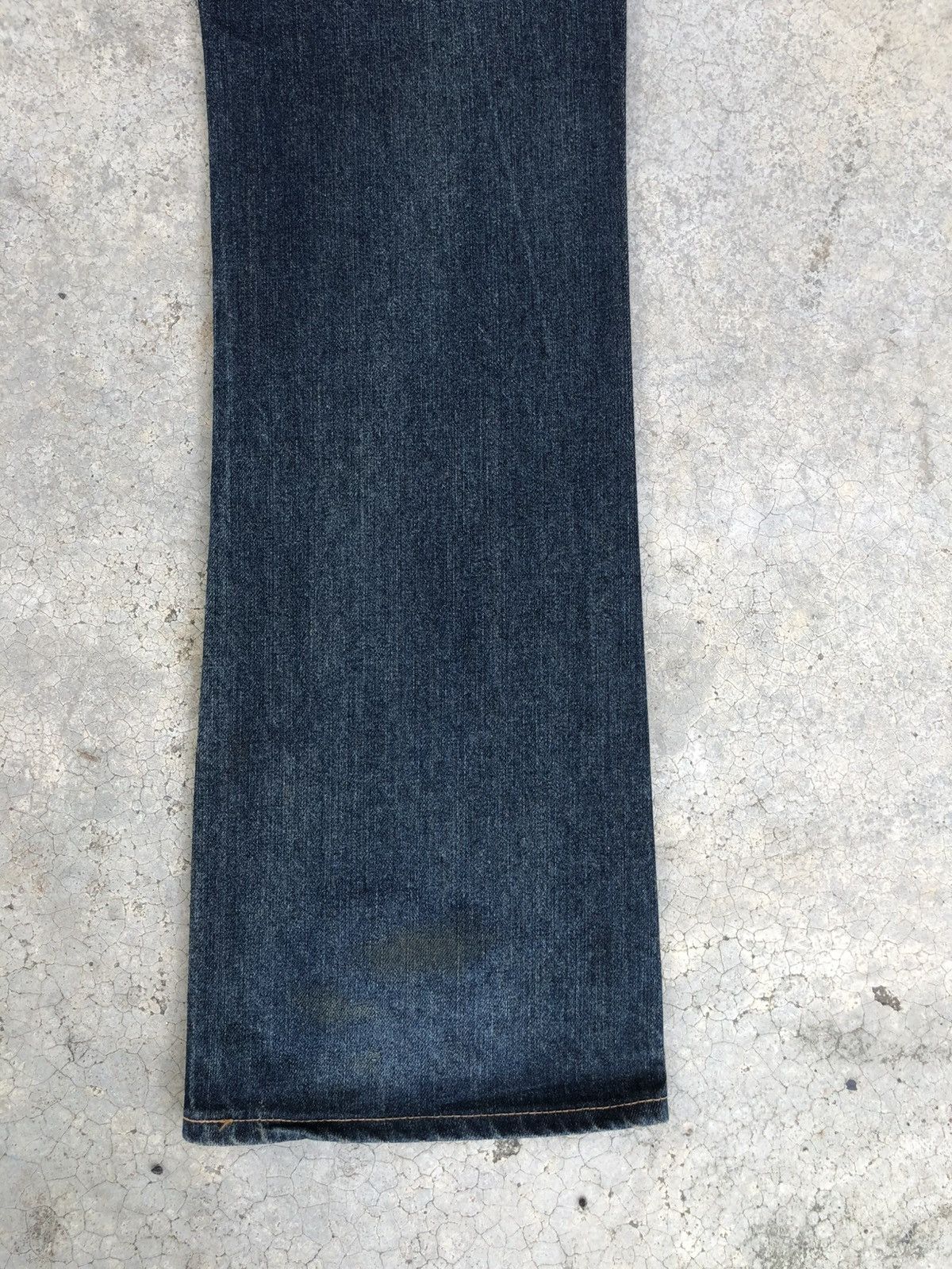 Edwin Edwin XU Flared Jeans Bootcut Mudwash Distressed Size US 33 - 12 Thumbnail