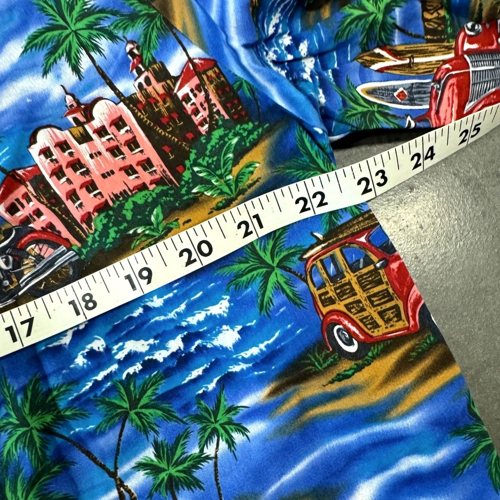 Vintage VINTAGE Y2K 90's Made in Hawaii Naniloa Tropical Beach Blue Shirt XL Men Size US XL / EU 56 / 4 - 4 Thumbnail