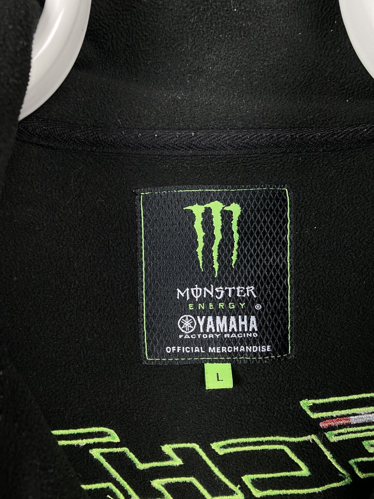 Yamaha 🏁VTG Jacket Fleece Monster Yamaha Tech 3 Official Racing🏁 Size US L / EU 52-54 / 3 - 19 Thumbnail