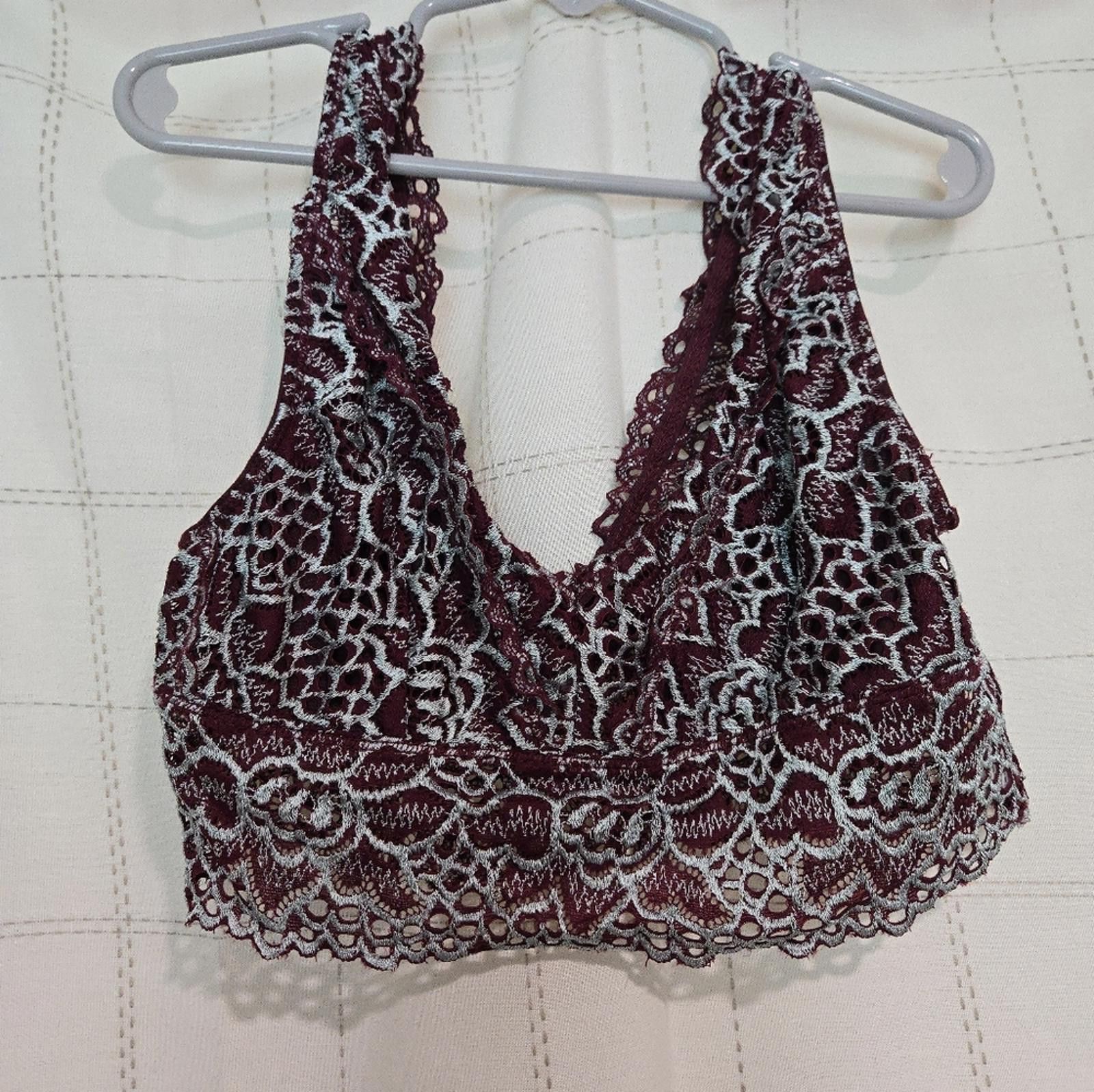 the POOL aoyama Poof! Lace Bralette Size ONE SIZE - 1 Thumbnail