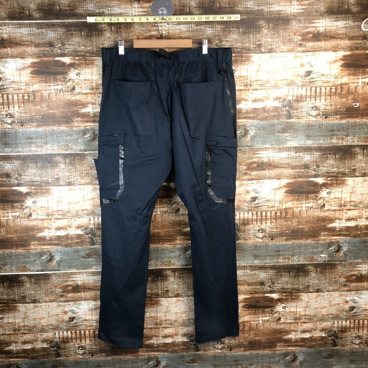 Japanese Brand DL Field Core Black Joggers Pants #C719 Size US 36 / EU 52 - 13 Thumbnail