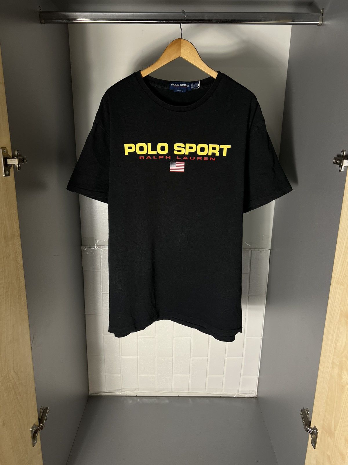 VINTAGE POLO SPORT RALPH LAUREN RETRO T-SHIRT CASUAL Y2K 90s