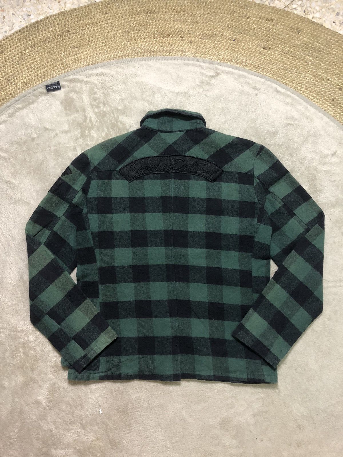 If Six Was Nine × In The Attic × Le Grande Bleu (L.G.B.) Vintage In The Attic Homme Riders on the Storm Plaid Shirt Size US M / EU 48-50 / 2 - 12 Thumbnail
