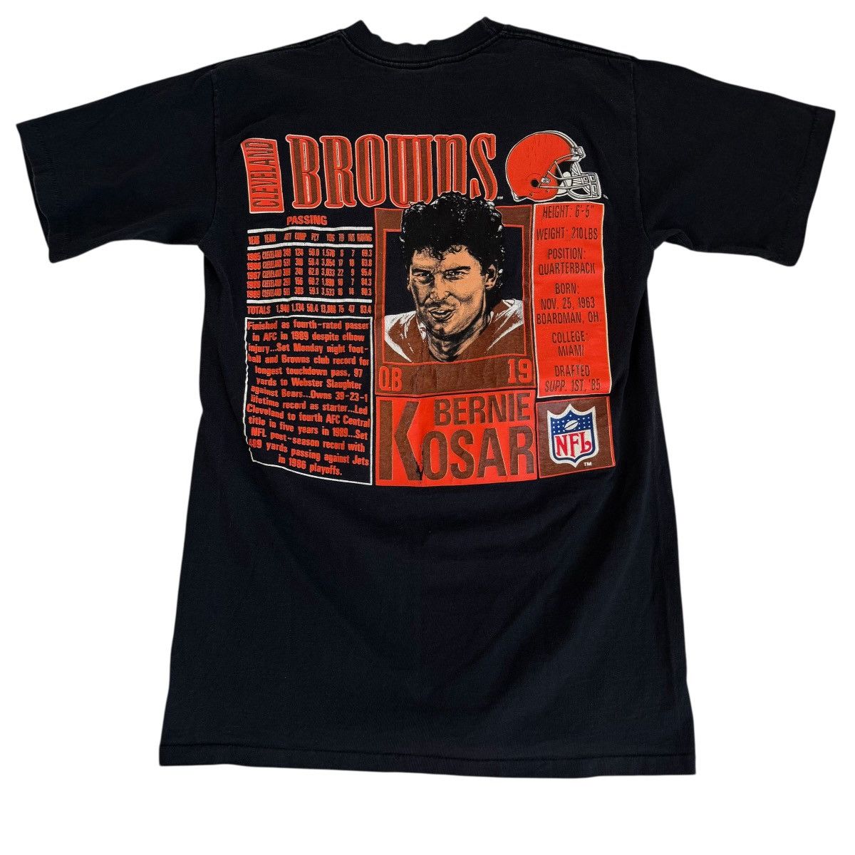 Nutmeg vintage Nutmeg Cleveland Browns Bernie Kosar shirt Size US L / EU 52-54 / 3 - 2 Thumbnail