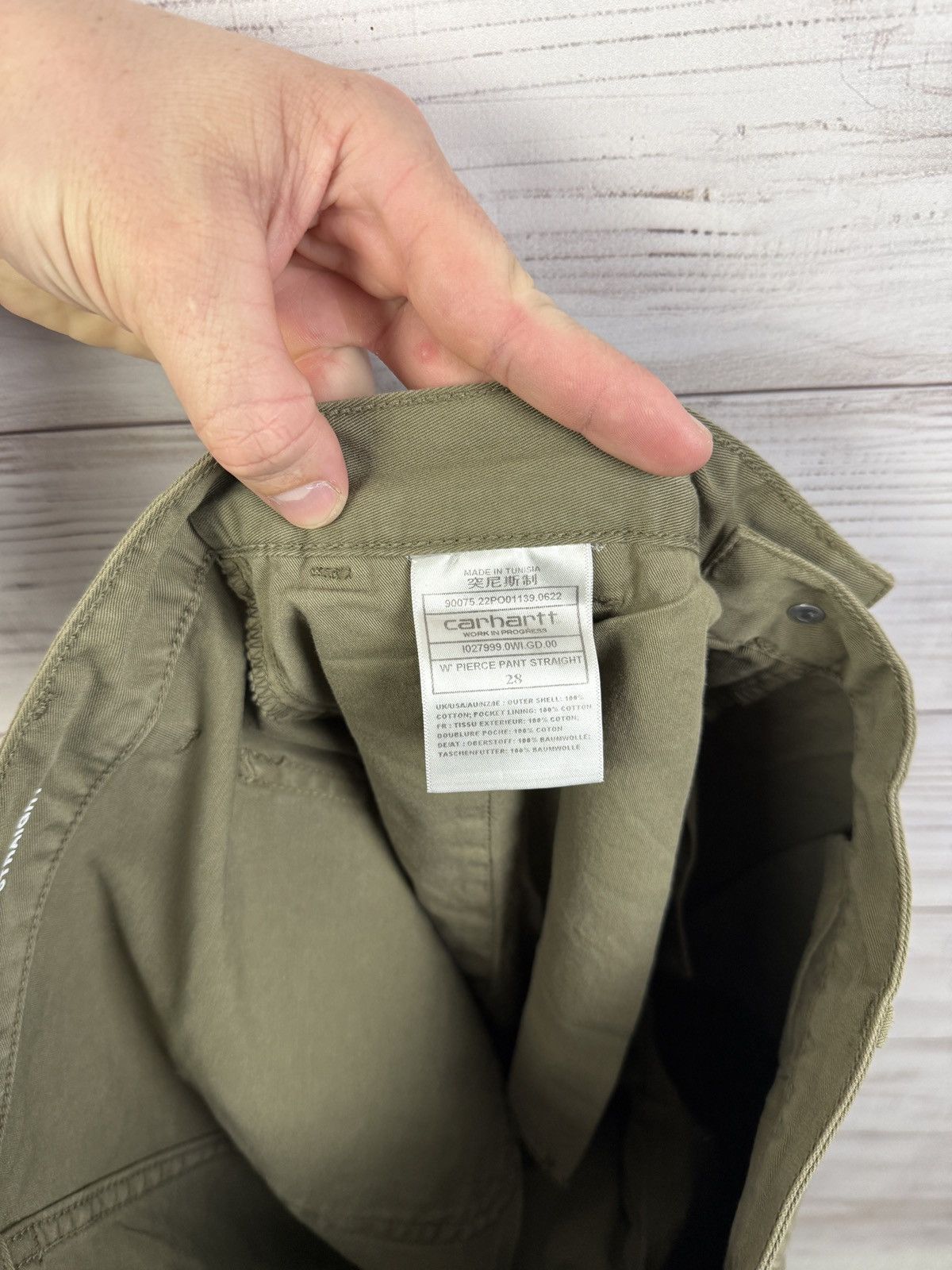 Carhartt Vintage Carhartt Cargo Pants Wide Supreme Balenciaga Y3 CDG Size US 28 / EU 44 - 15 Thumbnail
