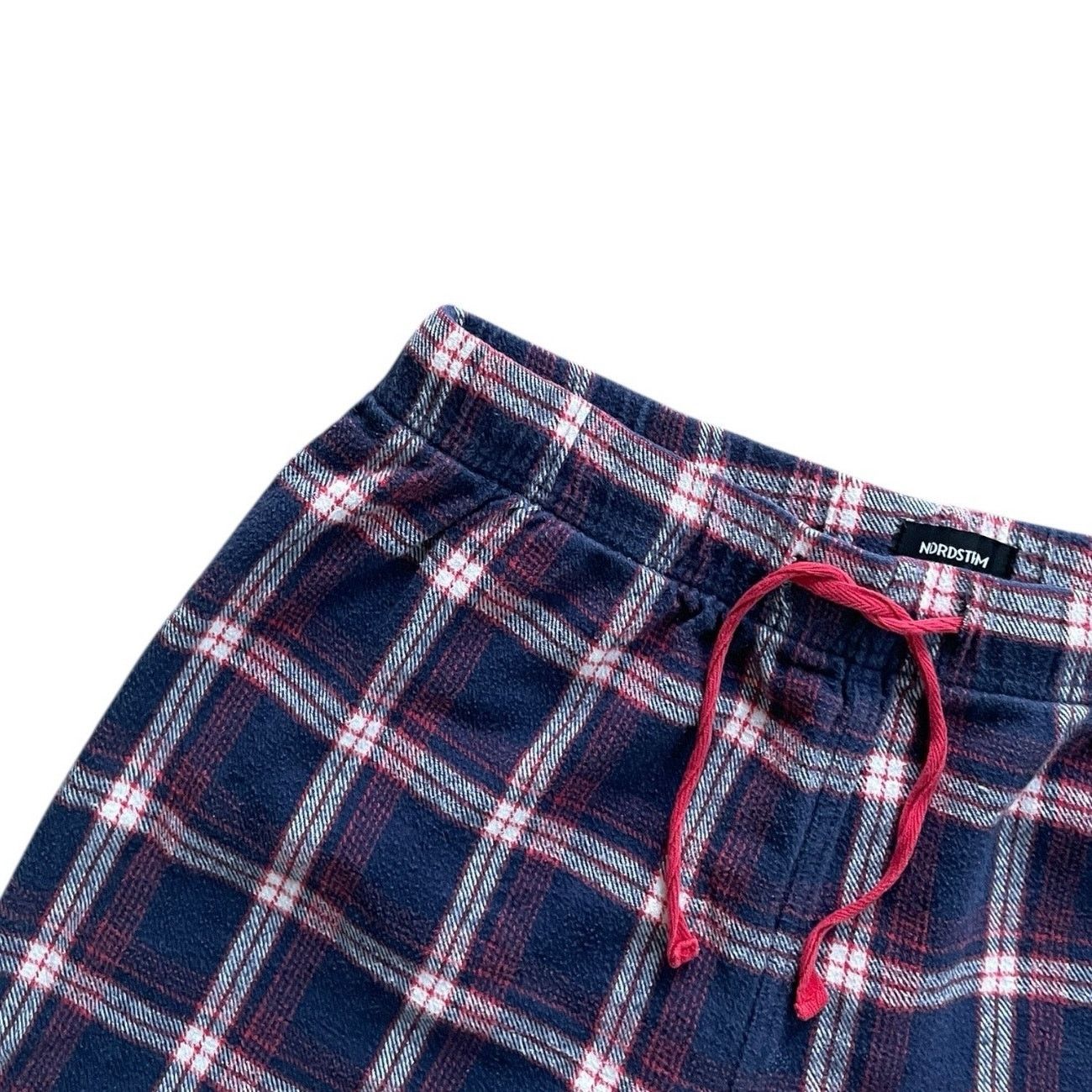 Nordstrom Nordstrom Mens Blue & Red Plaid Cotton Pajama Pants Size US 31 - 2 Thumbnail