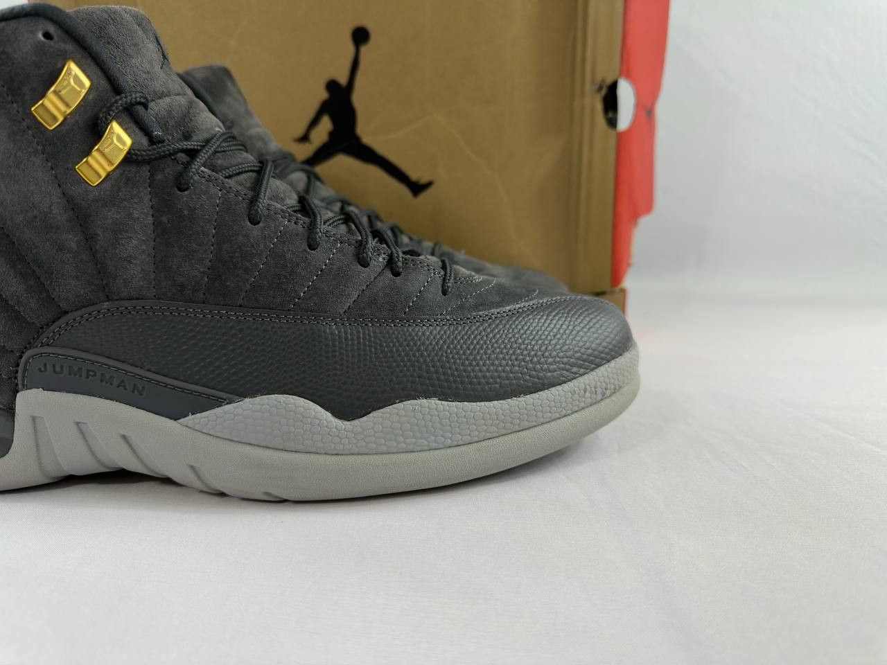 Nike Nike Air Jordan 12 Retro 'Dark Grey' 2017 130690-005 Size US 12 / EU 45 - 3 Thumbnail