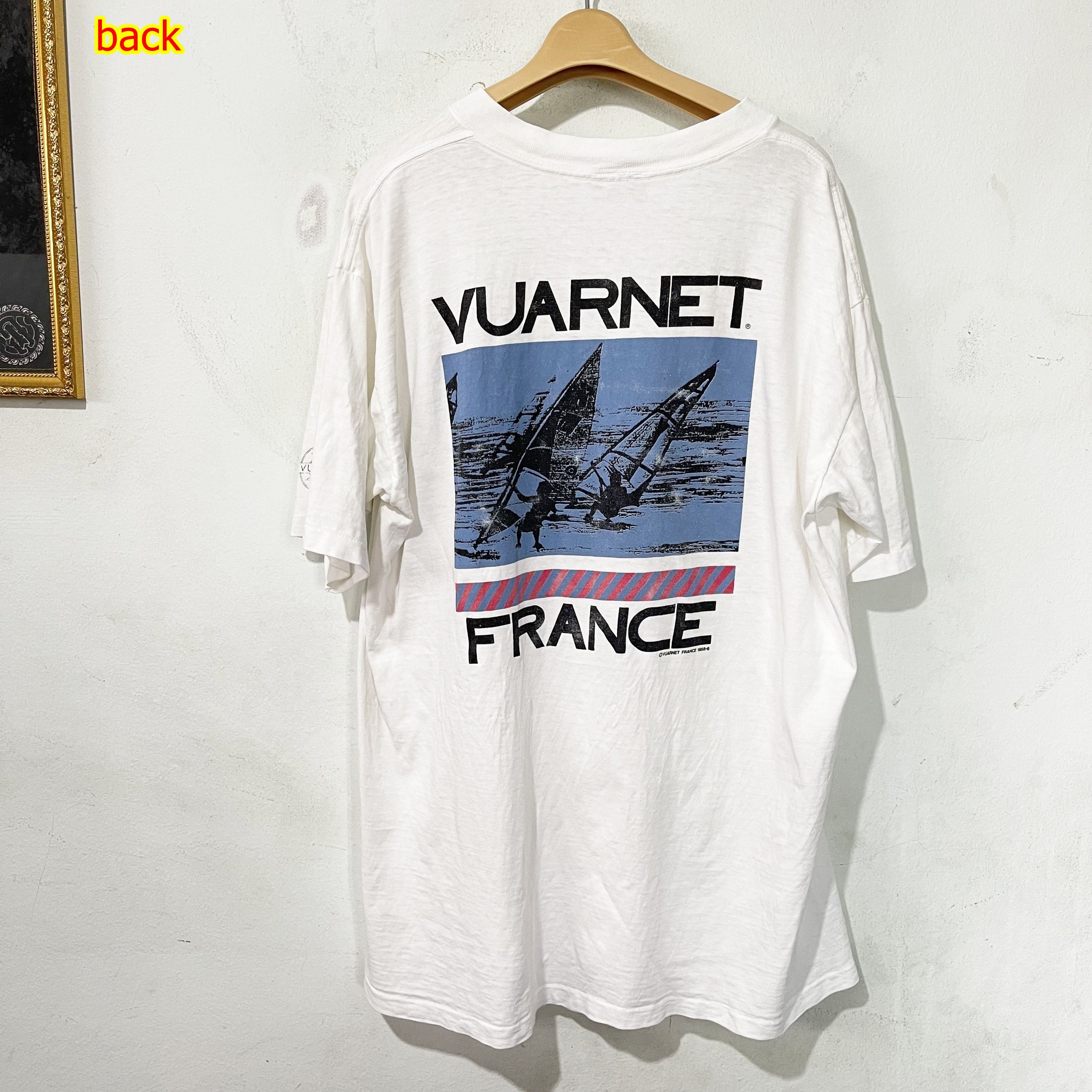 Vuarnet Vintage 90s Vuarnet France T-Shirt Size US XL / EU 56 / 4 - 1 Thumbnail