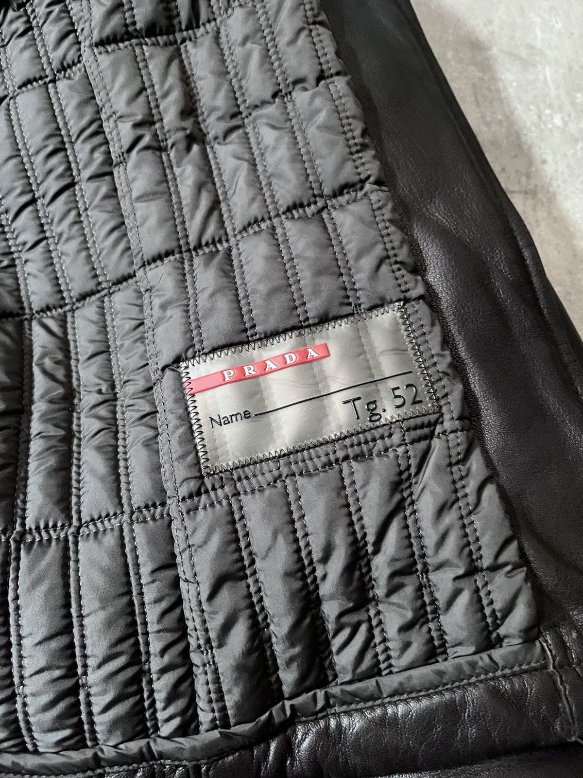 Prada Prada A/W 2007 biker brown leather jacket Size US L / EU 52-54 / 3 - 18 Thumbnail