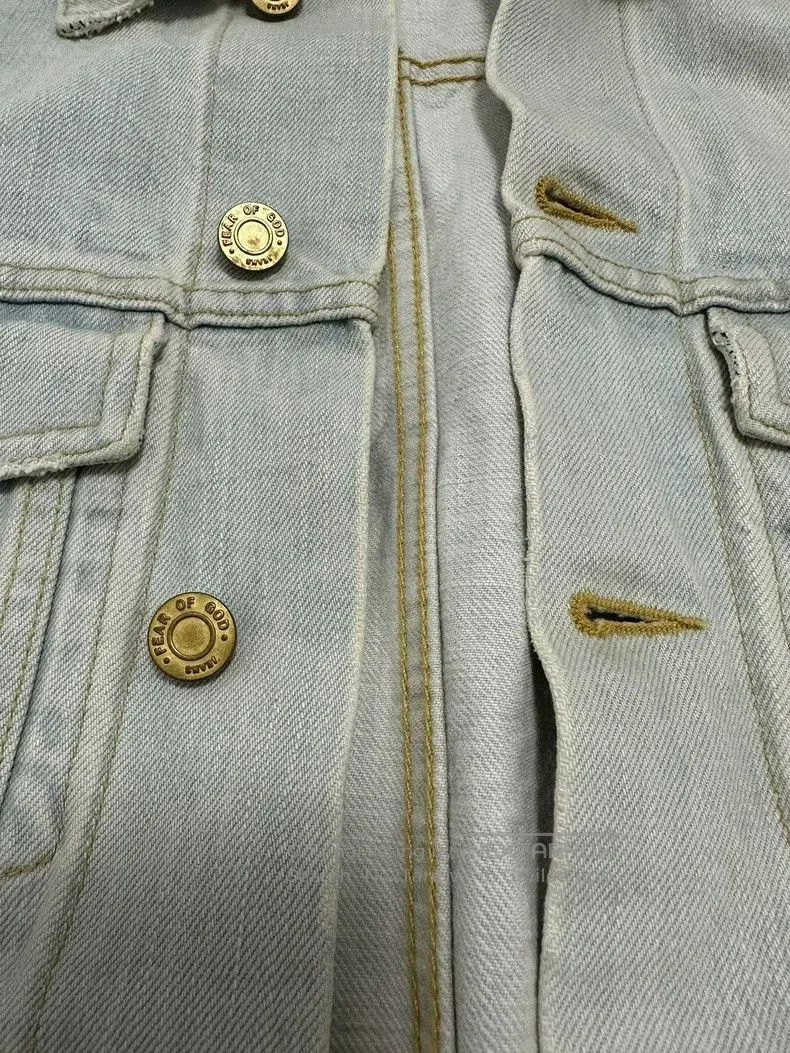 Fear of God Fear of God 5th Light Denim Jacket. Size US S / EU 44-46 / 1 - 4 Thumbnail