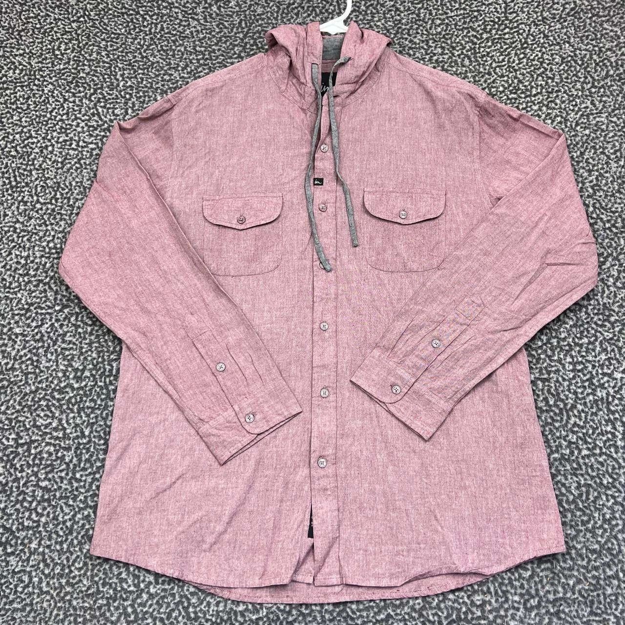 Imperial Imperial Motion Shirt Men Button Up Hooded Long Sleeve XL Size US XL / EU 56 / 4 - 1 Thumbnail