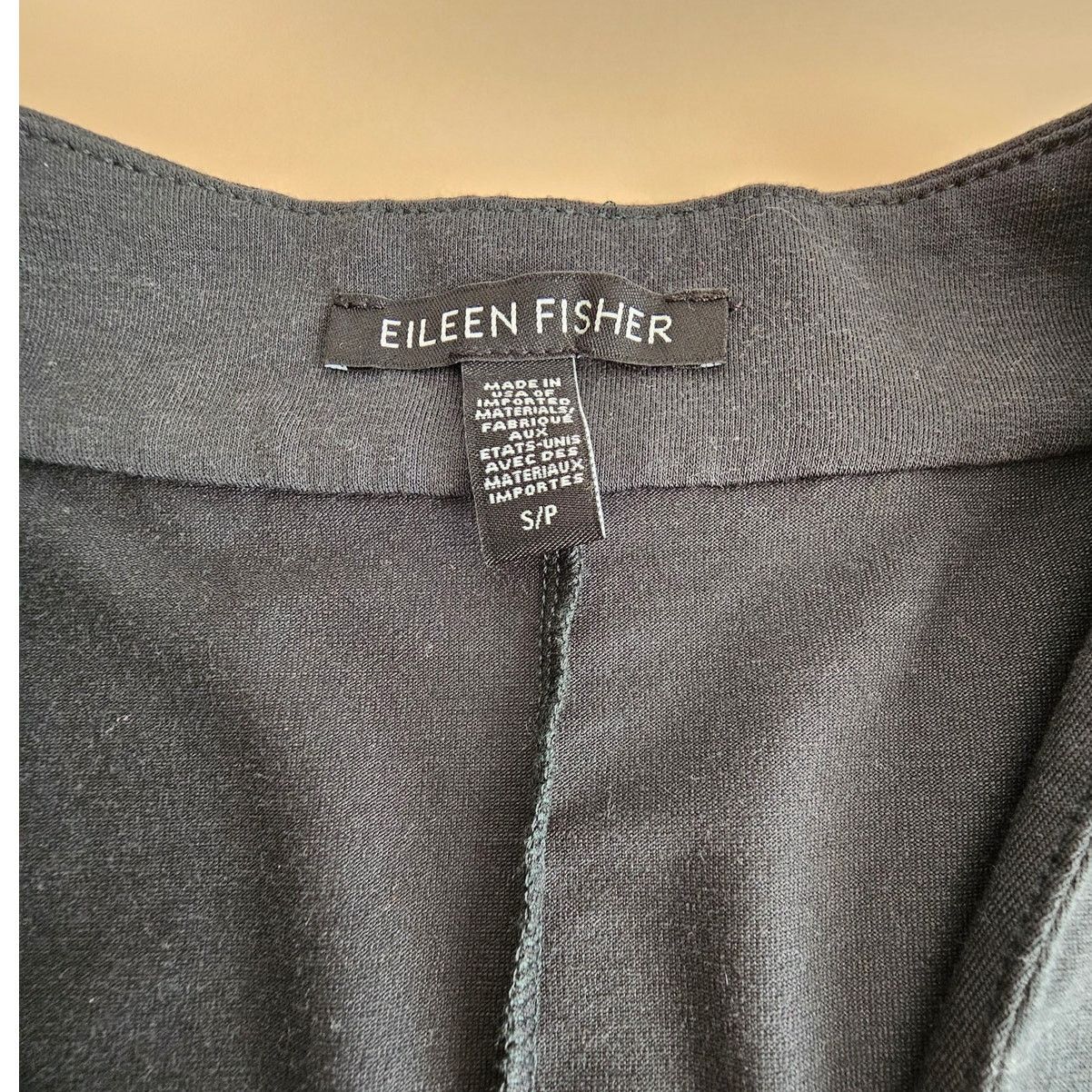 Eileen Fisher Eileen Fisher Green Jersey Tencel A-Line V-Neck Tunic Top S Size S / US 4 / IT 40 - 6 Thumbnail