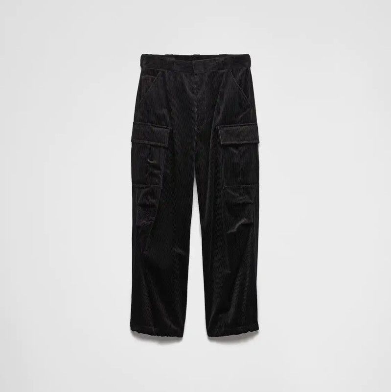 Prada Prada Men's Casual Pants in Black Size US 34 / EU 50 - 1 Thumbnail