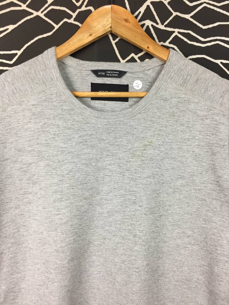 Wings + Horns Wings + Horns Made in Canada Slub Curved Hem Crew Neck Tee Size US XL / EU 56 / 4 - 3 Thumbnail