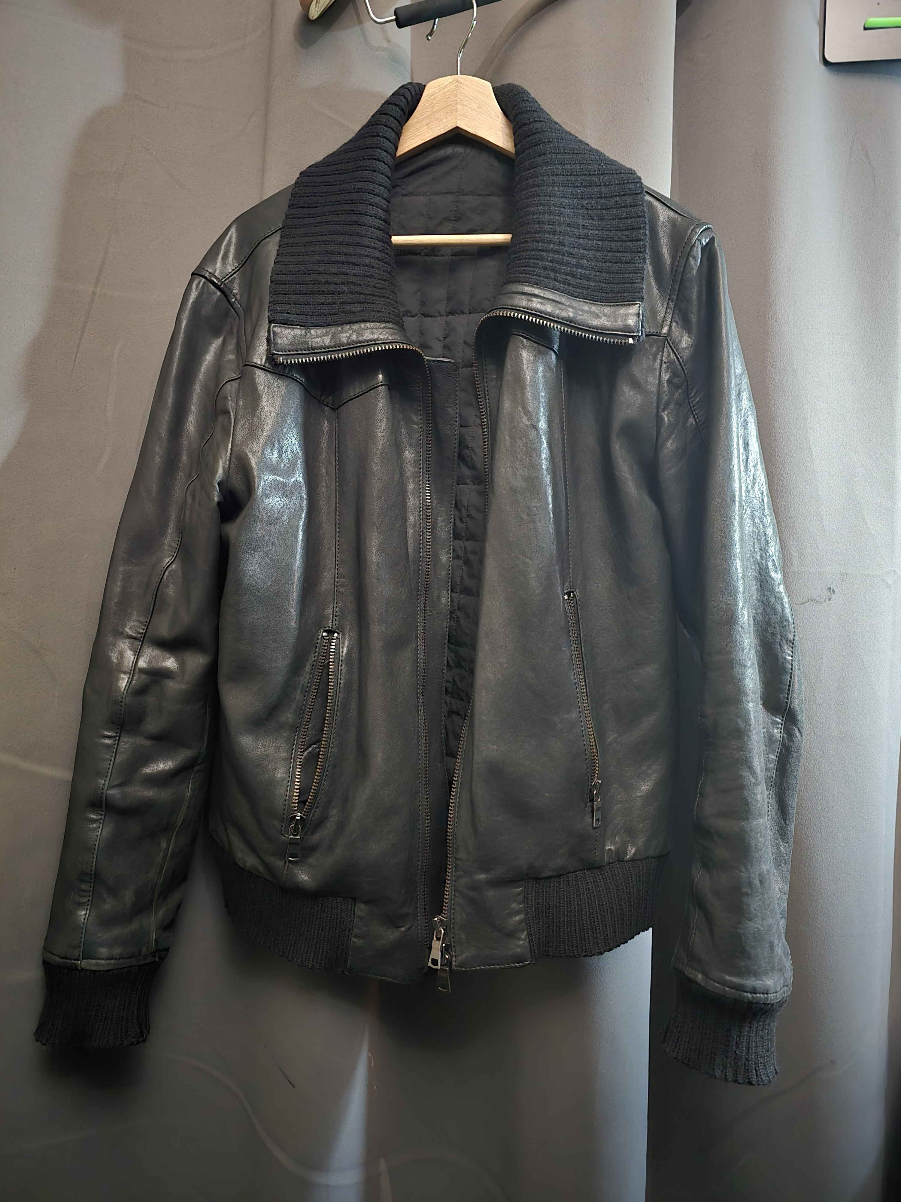 Gazzarrini Gazzarrini Leather jacket bomber Size US L / EU 52-54 / 3 - 1 Thumbnail