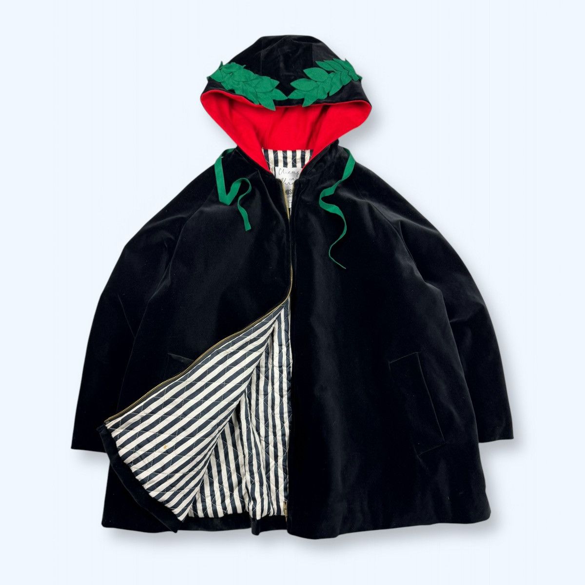 Moschino Moschino Vintage Velour Cheap And Chic Hooded Jacket Size 40 Size S / US 4 / IT 40 - 1 Thumbnail