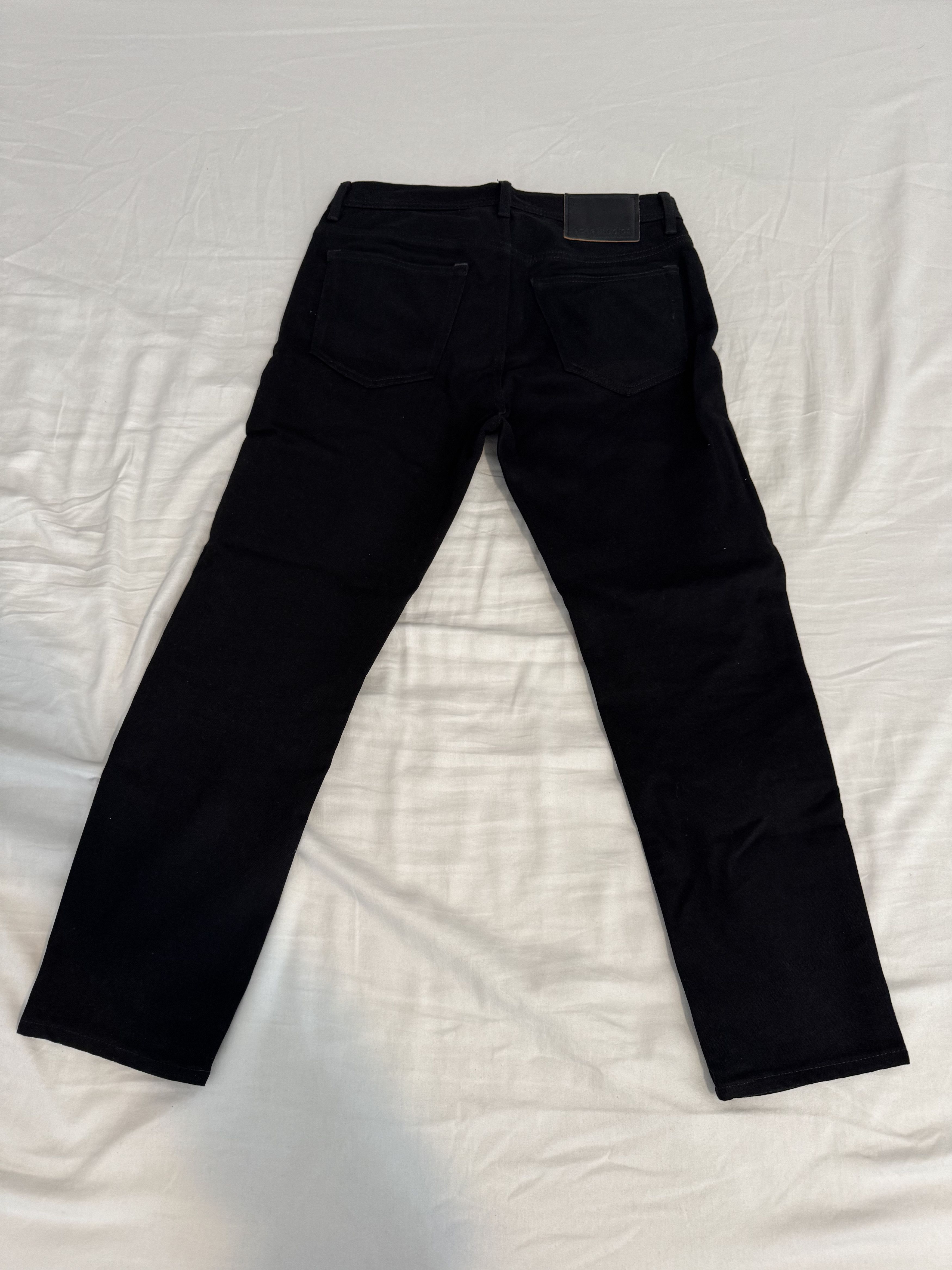 Acne Studios River Jeans Stay Black 29/30 Size US 29 - 2 Thumbnail