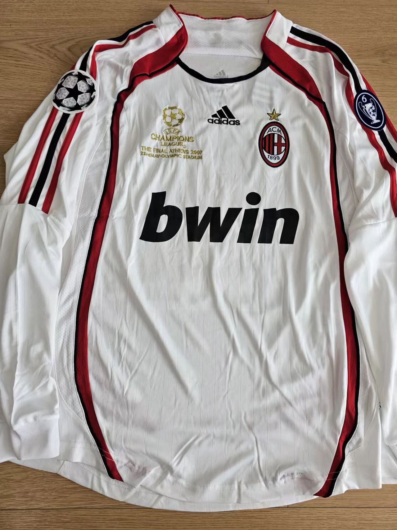 Other 2006 07 AC Milan 22 Kaka Jersey Longsleeve Size US M / EU 48-50 / 2 - 2 Thumbnail