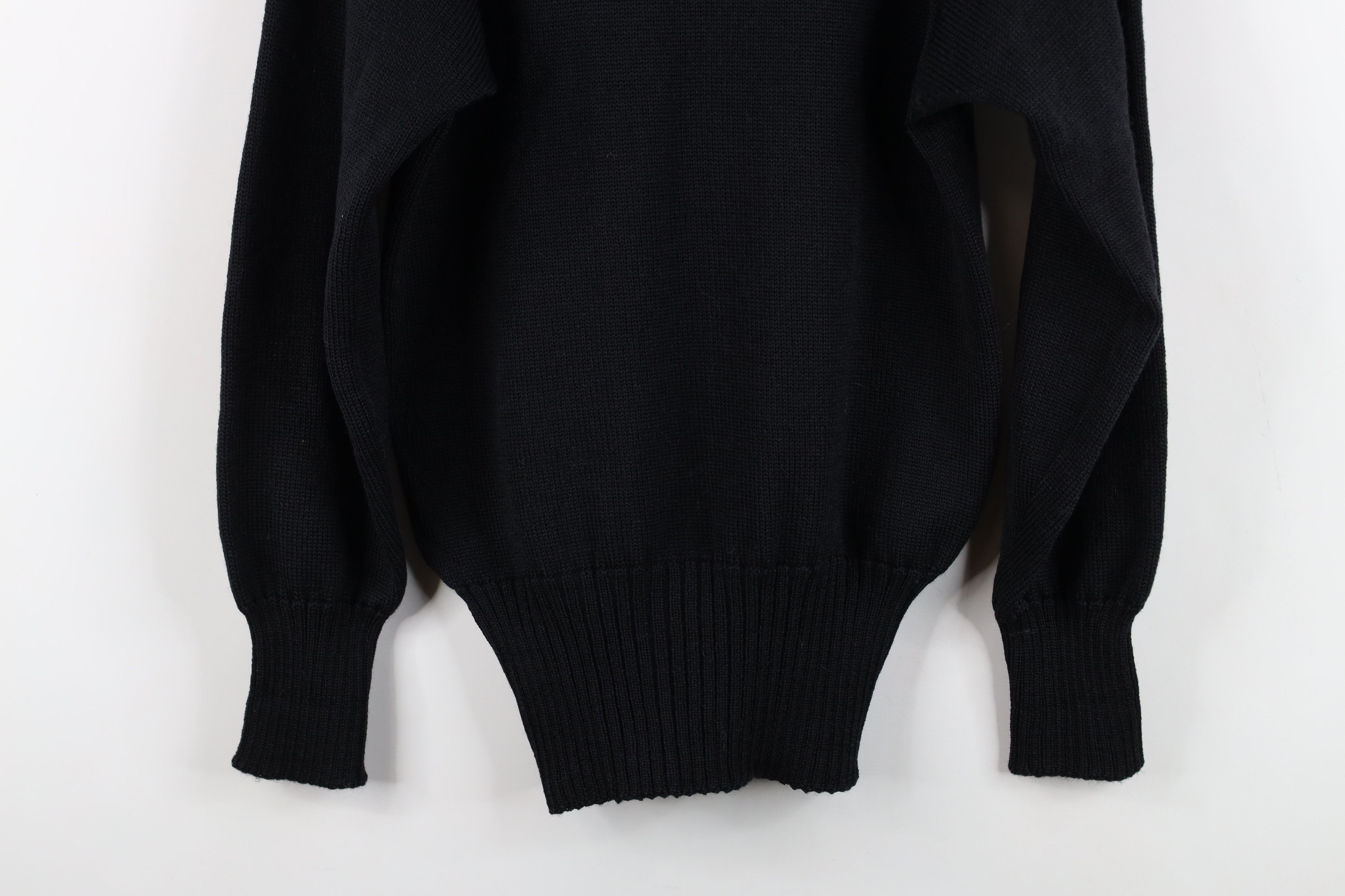 Vintage Vintage 50s 60s Streetwear Varsity Letterman Sweater Black Size XS / US 0-2 / IT 36-38 - 14 Thumbnail