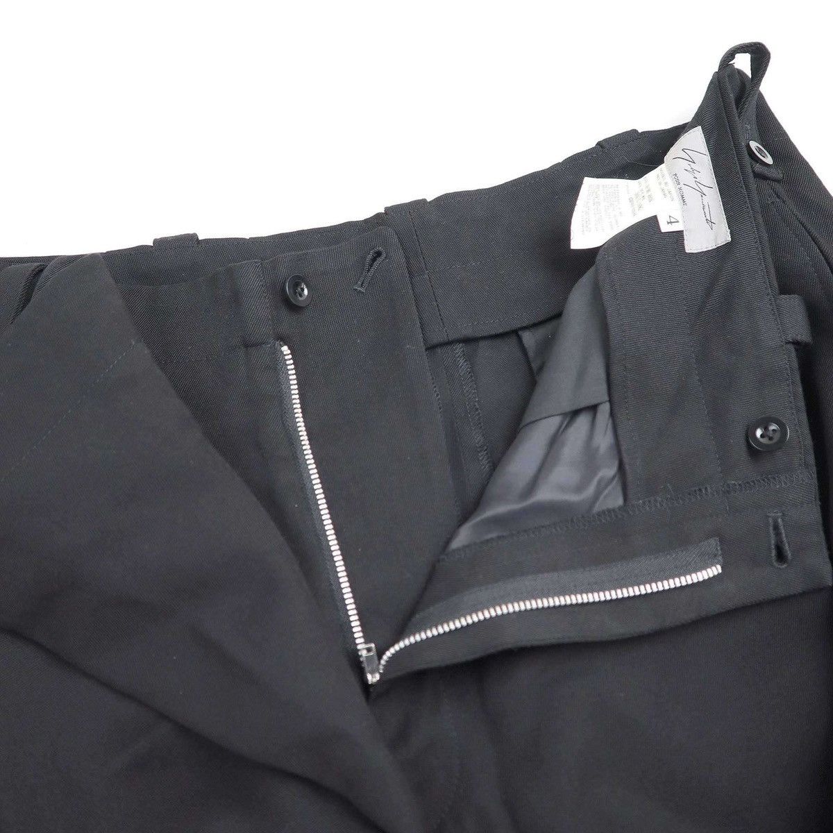 Yohji Yamamoto Yohji Yamamoto Pour Homme AW10 Long Military Wrap Pants Size US 35 - 10 Thumbnail